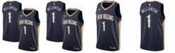 Nike Men's Zion Williamson Navy New Orleans Pelicans 2019 NBA Draft First Round Pick Swingman Jersey - Icon Edition